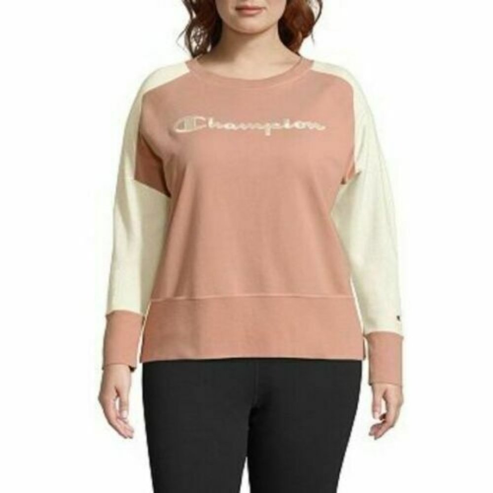 Champion Heritage Cotton Mixed-Texture Sweatshirt